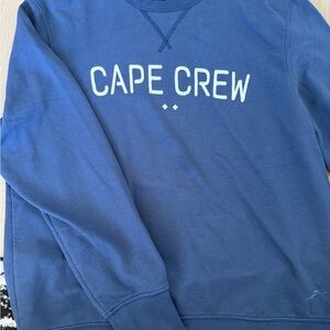 J. Crew Cape Crew Blue Sweater